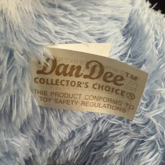 Dan Dee 28" Plush‎ Hoppy Hopster Blue Collector Choice Easter Bunny Rabbit Toy - Picture 5 of 12